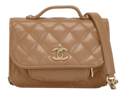 Mini Business Affinity, &pound;2,300, Handbags, Nude, Leather, Front view